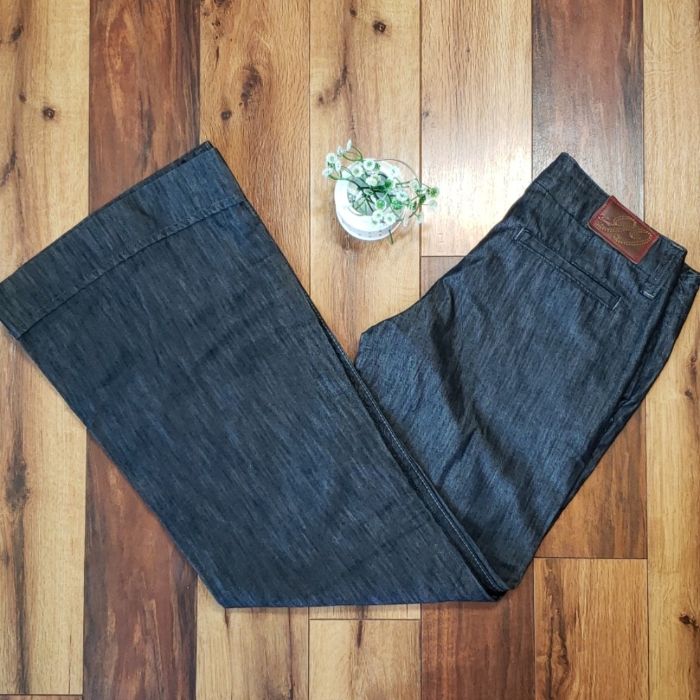 Level 99 Trousers Jeans Size 30 Wide Leg